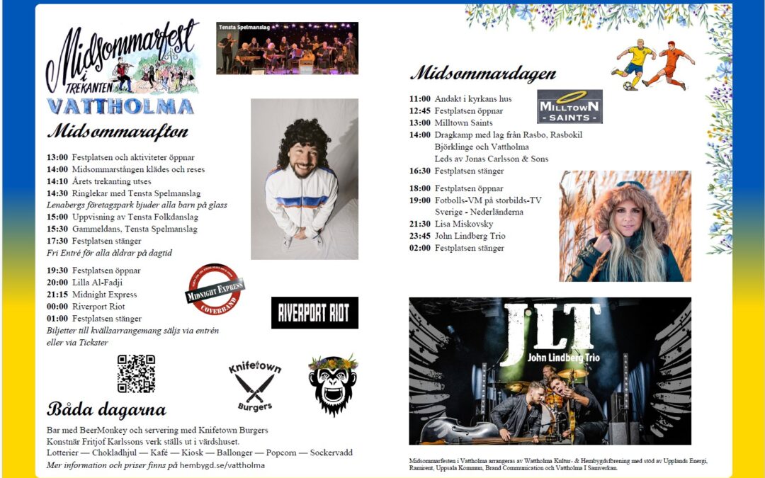 Fira midsommar i Vattholma